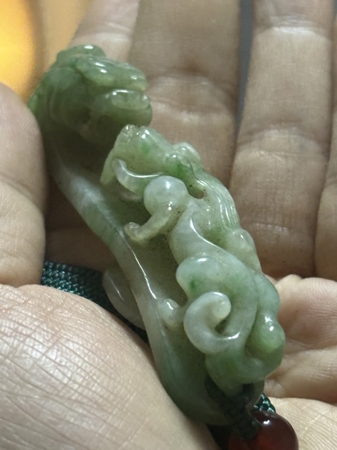 古玩玉器清·翡翠玉龍鉤拍賣，當前價格29800元