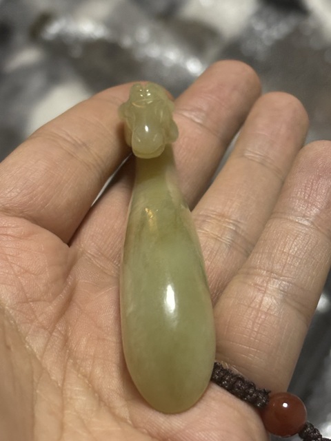 古玩玉器清·羊首玉鉤拍賣，當前價格16800元