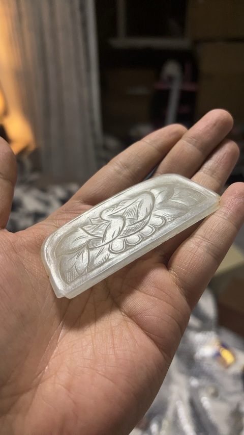 古玩玉器唐·玉梳背拍賣，當(dāng)前價格75000元