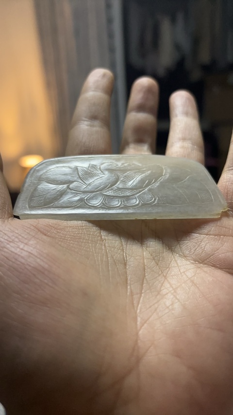 古玩玉器唐·玉梳背拍賣，當(dāng)前價格75000元