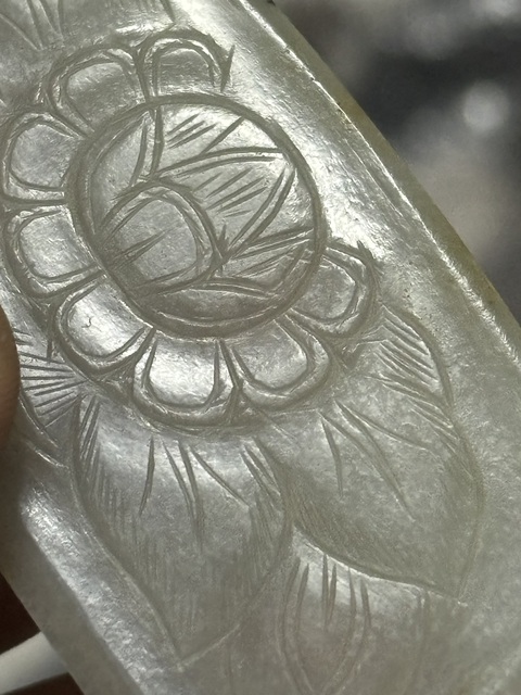 古玩玉器唐·玉梳背拍賣，當(dāng)前價格75000元