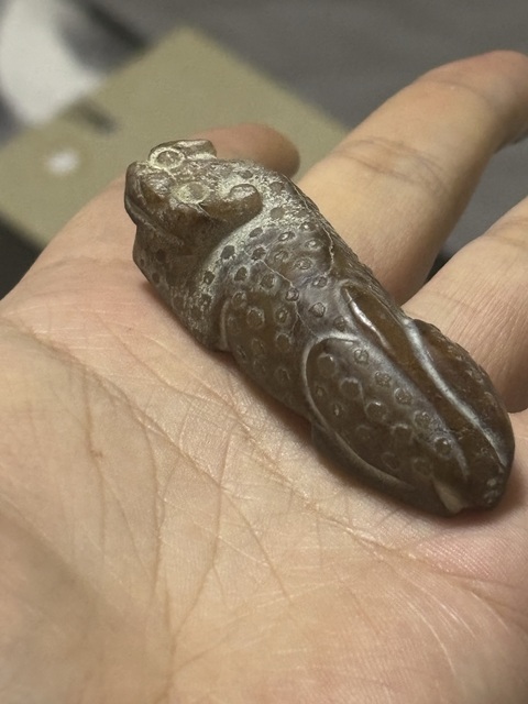 古玩玉器宋元·玉螭虎拍賣，當前價格28000元