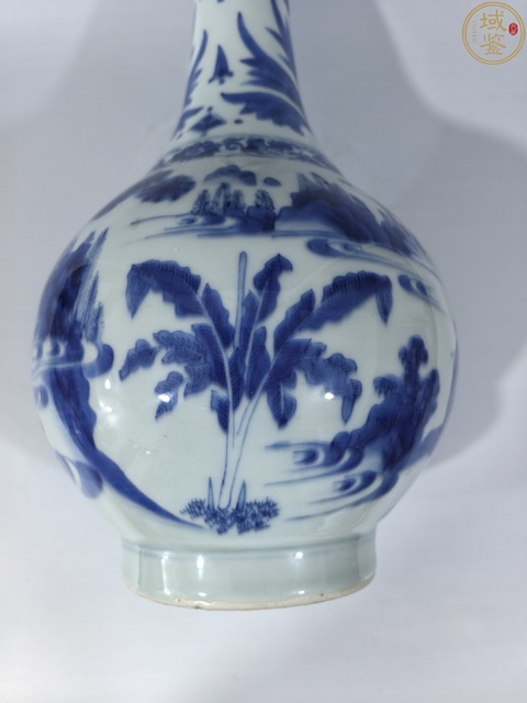 古玩陶瓷崇幀 青花人物故事紋長(zhǎng)頸瓶 （帶實(shí)物保真卡）拍賣，當(dāng)前價(jià)格68888元