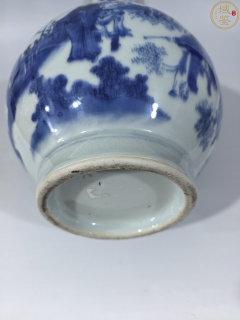 古玩陶瓷崇幀 青花人物故事紋長(zhǎng)頸瓶 （帶實(shí)物保真卡）拍賣，當(dāng)前價(jià)格68888元