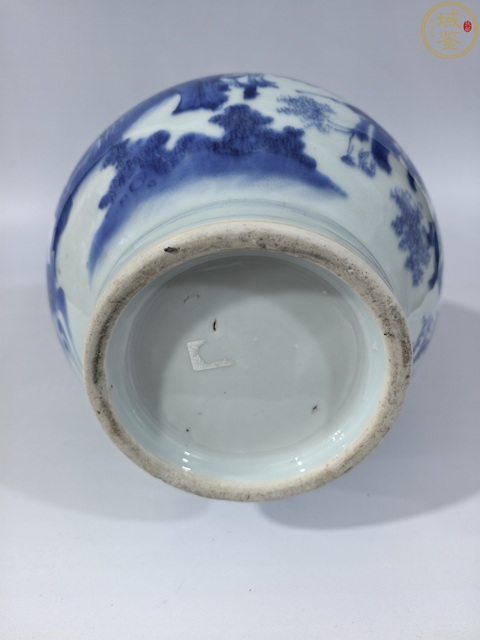 古玩陶瓷崇幀 青花人物故事紋長(zhǎng)頸瓶 （帶實(shí)物保真卡）拍賣，當(dāng)前價(jià)格68888元