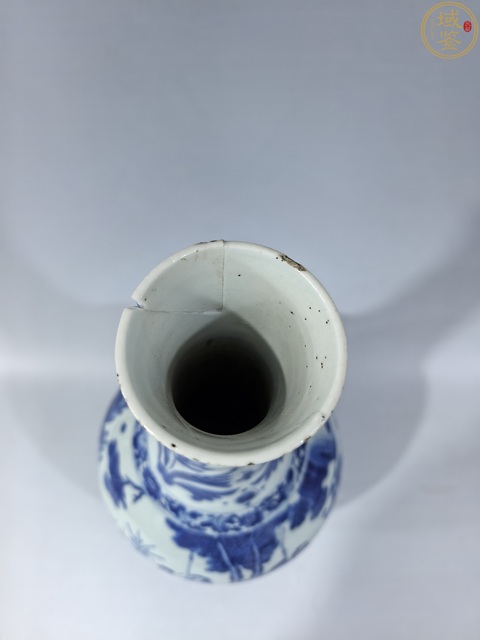 古玩陶瓷崇幀 青花人物故事紋長(zhǎng)頸瓶 （帶實(shí)物保真卡）拍賣，當(dāng)前價(jià)格68888元