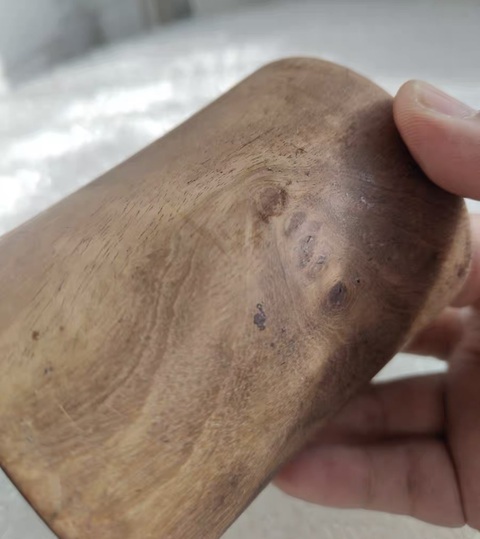 古玩雜項黃花梨木筆筒真品鑒賞圖