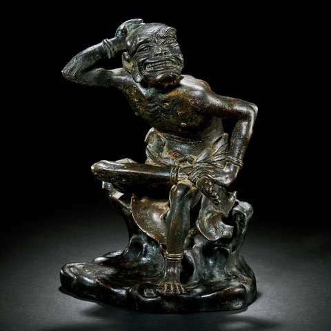 古玩銅器造像真品鑒賞圖