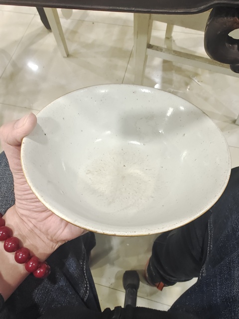 古玩陶瓷民國茶葉末釉碗真品鑒賞圖