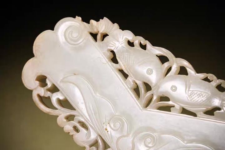 古玩玉器吉慶有余真品鑒賞圖