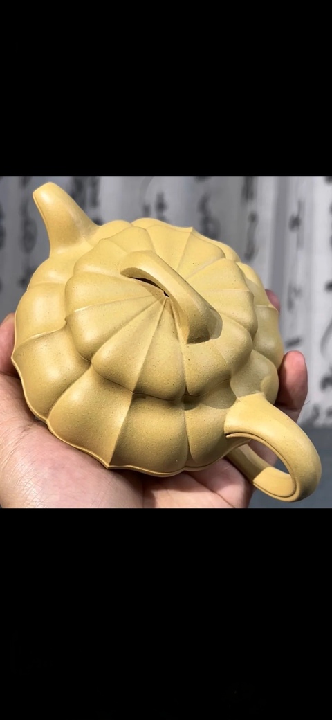 古玩雜項菱花紫砂壺拍賣，當前價格1280元