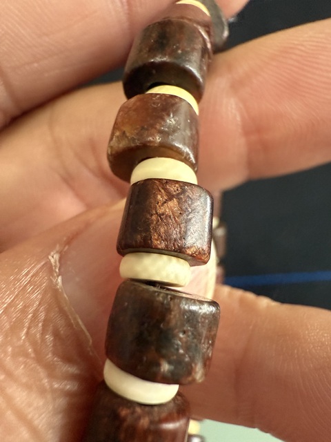 古玩玉器瑪瑙珠串真品鑒賞圖