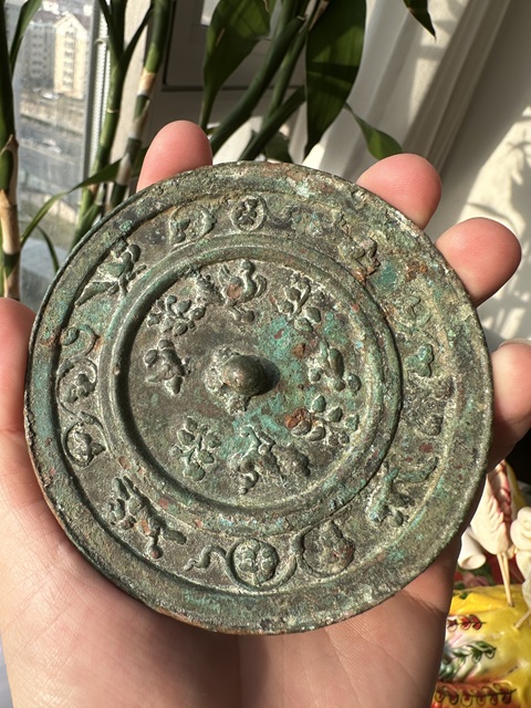 古玩銅器銅鏡真品鑒賞圖