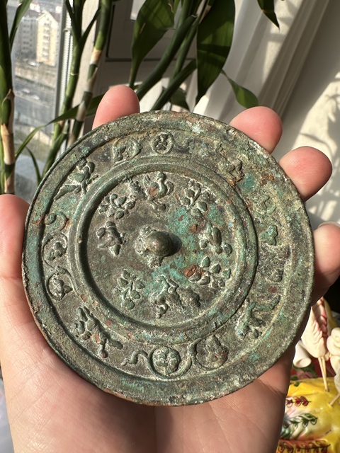 古玩銅器銅鏡真品鑒賞圖