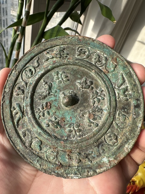 古玩銅器銅鏡真品鑒賞圖