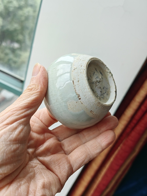 古玩陶瓷湖田窯青白釉罐真品鑒賞圖