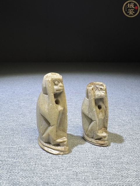 古玩玉器【民國】猴子墜【把玩神器】拍賣，當前價格0元