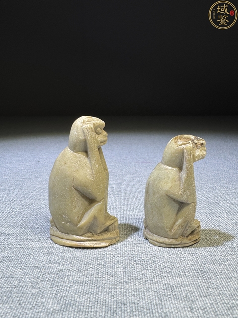 古玩玉器【民國】猴子墜【把玩神器】拍賣，當前價格0元