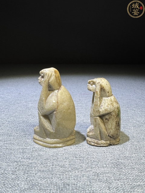 古玩玉器【民國】猴子墜【把玩神器】拍賣，當前價格0元