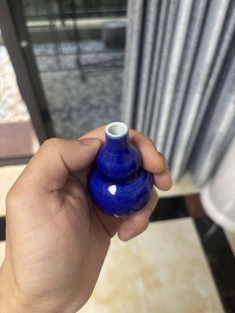 古玩陶瓷葫蘆瓶真品鑒賞圖