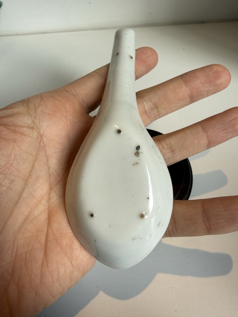 古玩陶瓷粉彩勺真品鑒賞圖