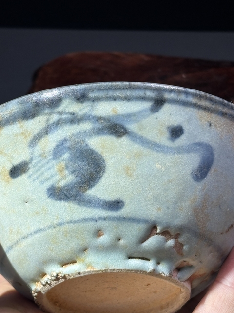 古玩陶瓷青花龍紋碗拍賣，當前價格168元