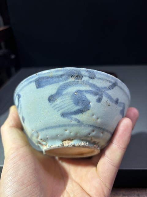 古玩陶瓷青花龍紋碗拍賣，當前價格168元