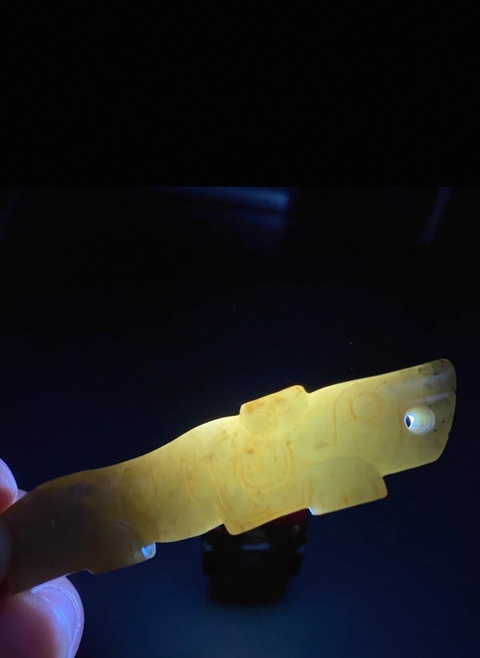 古玩玉器和田玉雕“螭虎”真品鑒賞圖