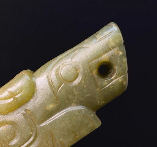 古玩玉器和田玉雕“螭虎”真品鑒賞圖