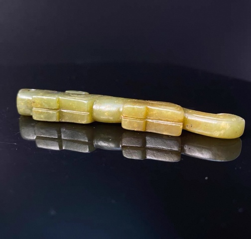 古玩玉器和田玉雕“螭虎”真品鑒賞圖