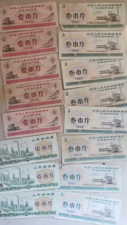 古玩雜項山東省糧票真品鑒賞圖