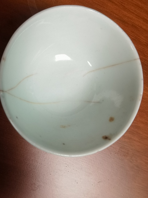 古玩陶瓷青花人物杯真品鑒賞圖