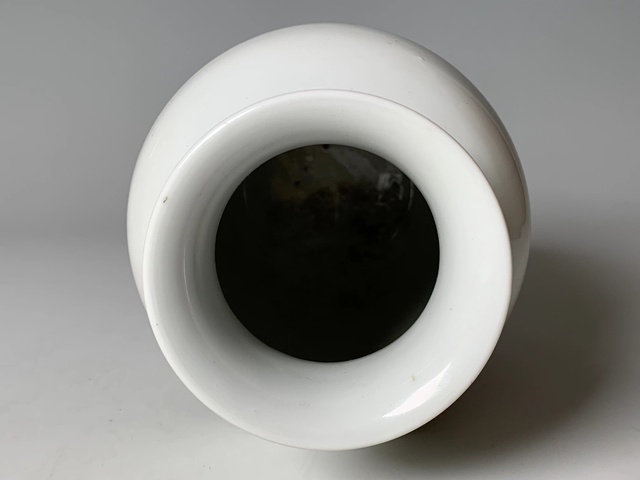 古玩陶瓷民國·粉彩陶淵明愛菊燈籠瓶拍賣，當前價格818元