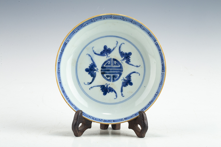 古玩陶瓷清晚·煨瓷青花獅子繡球紋罐
真品鑒賞圖