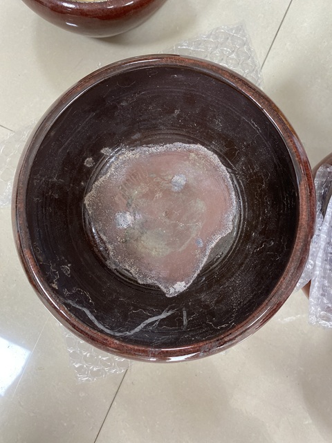 古玩陶瓷鈞紅釉香爐真品鑒賞圖