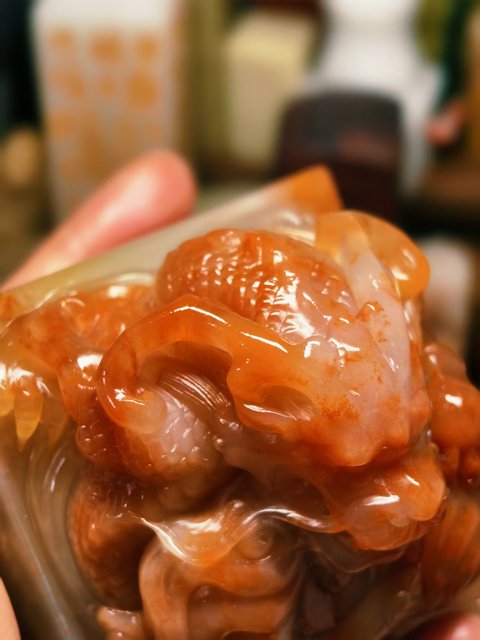 古玩雜項老撾石印章真品鑒賞圖