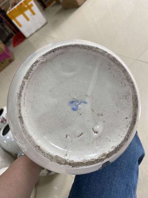 古玩陶瓷喜上眉梢罐真品鑒賞圖