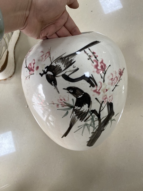 古玩陶瓷喜上眉梢罐真品鑒賞圖