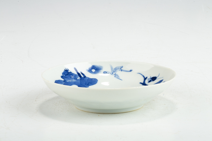 古玩陶瓷清道光·青花海屋添籌仙人乘槎紋小盤
真品鑒賞圖