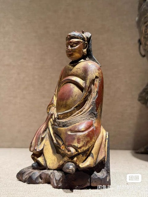 古玩雜項木雕關公真品鑒賞圖