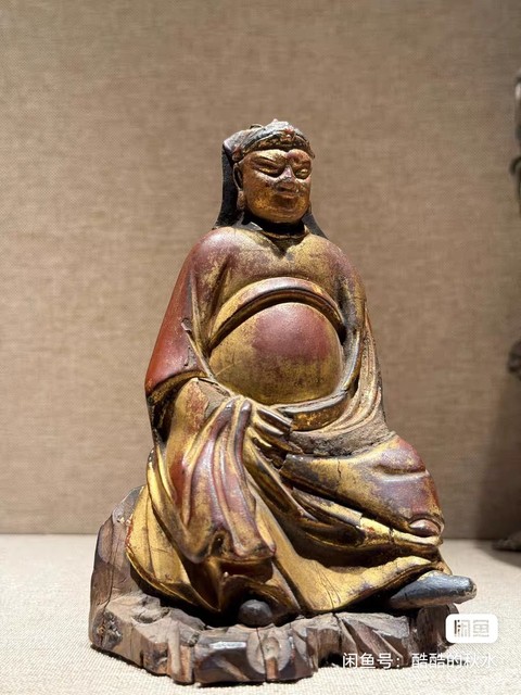 古玩雜項木雕關公真品鑒賞圖