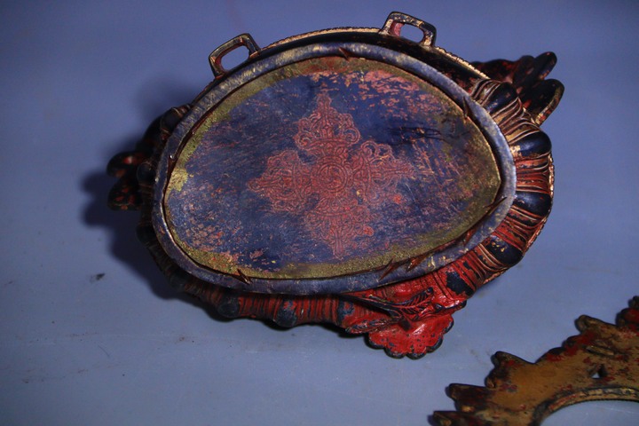 古玩銅器黃財(cái)神造像真品鑒賞圖