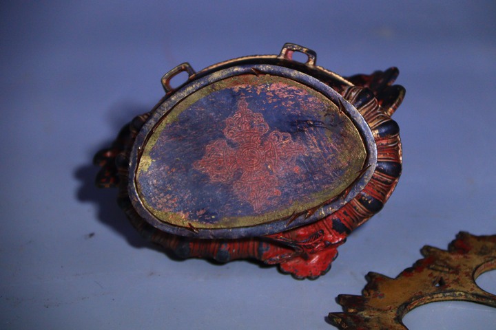 古玩銅器黃財(cái)神造像真品鑒賞圖