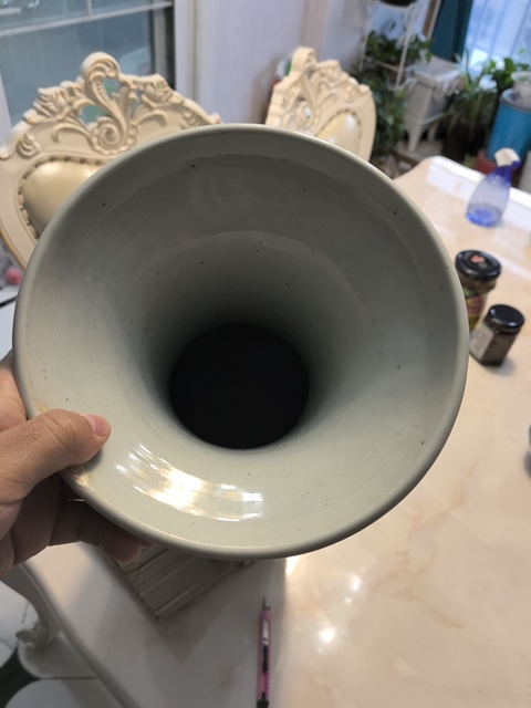 古玩陶瓷人物紋青花瓶真品鑒賞圖