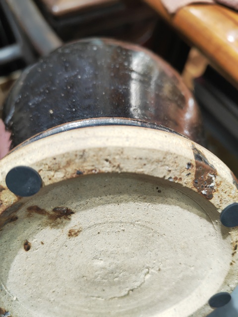 古玩陶瓷磁州窯黑釉梅瓶真品鑒賞圖