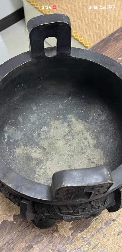 古玩雜項鼎真品鑒賞圖