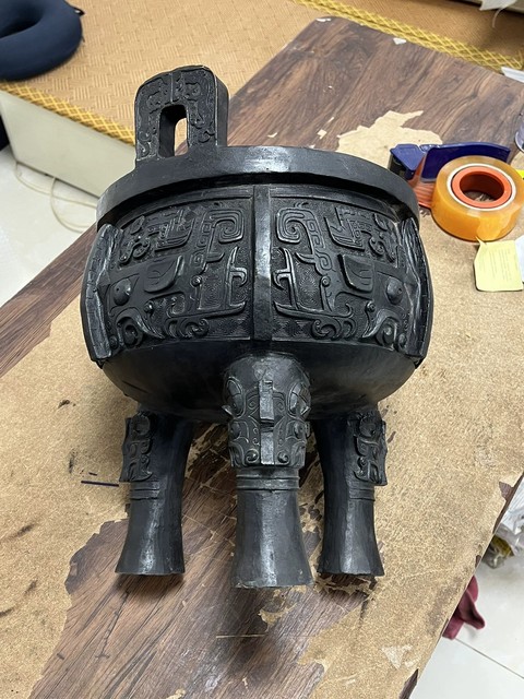 古玩雜項鼎真品鑒賞圖