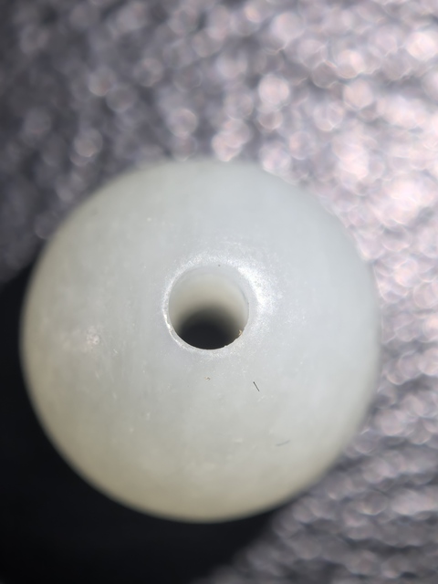 古玩玉器白玉手串真品鑒賞圖