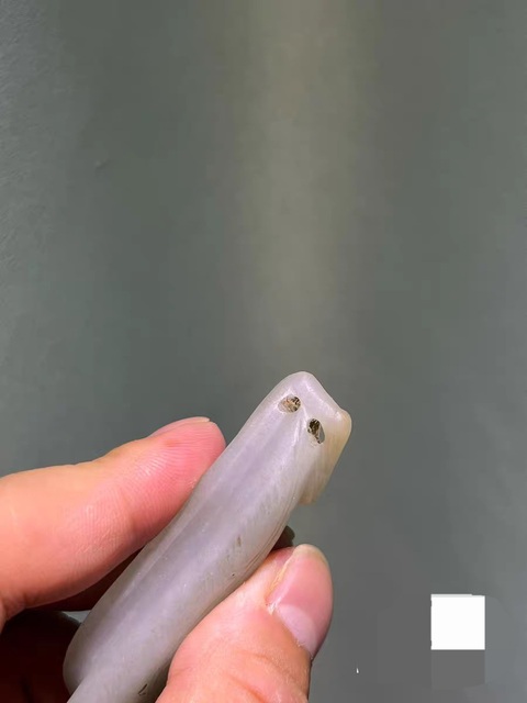 古玩玉器和田玉雕“瓜果墜”真品鑒賞圖