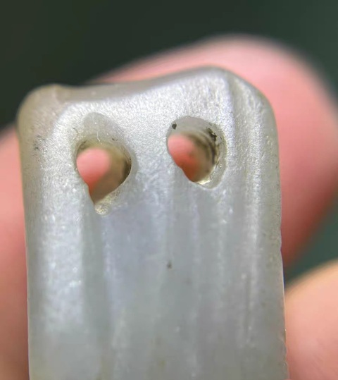 古玩玉器和田玉雕“瓜果墜”真品鑒賞圖